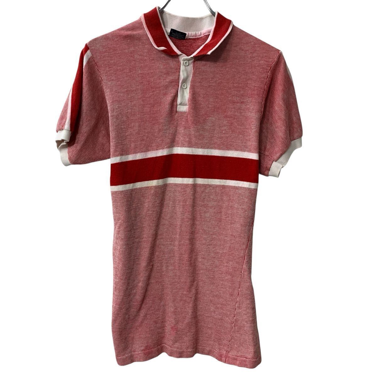 90's イングランド製 John Smedley S/S Knit Polo Shirt 40 / ジョン