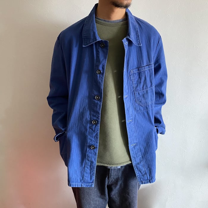 made in france SANFOR coveralls vintage jacket {フランス製 SANFOR ...