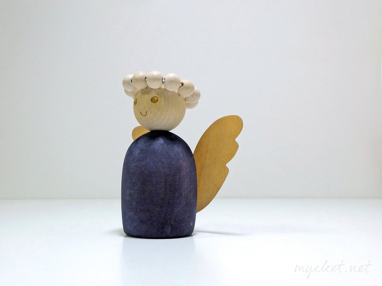 aarikka「天使のオブジェ」（ユーズド/木製品/ENKELI/アーリッカ