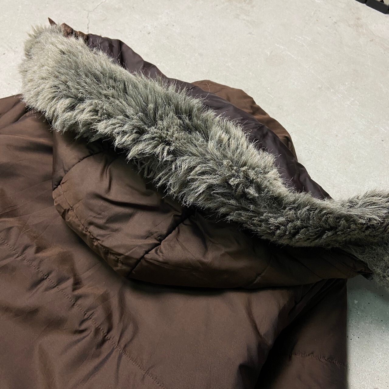 90年代 L.L.BEAN エルエルビーン フェイクダウンコート レディースL 