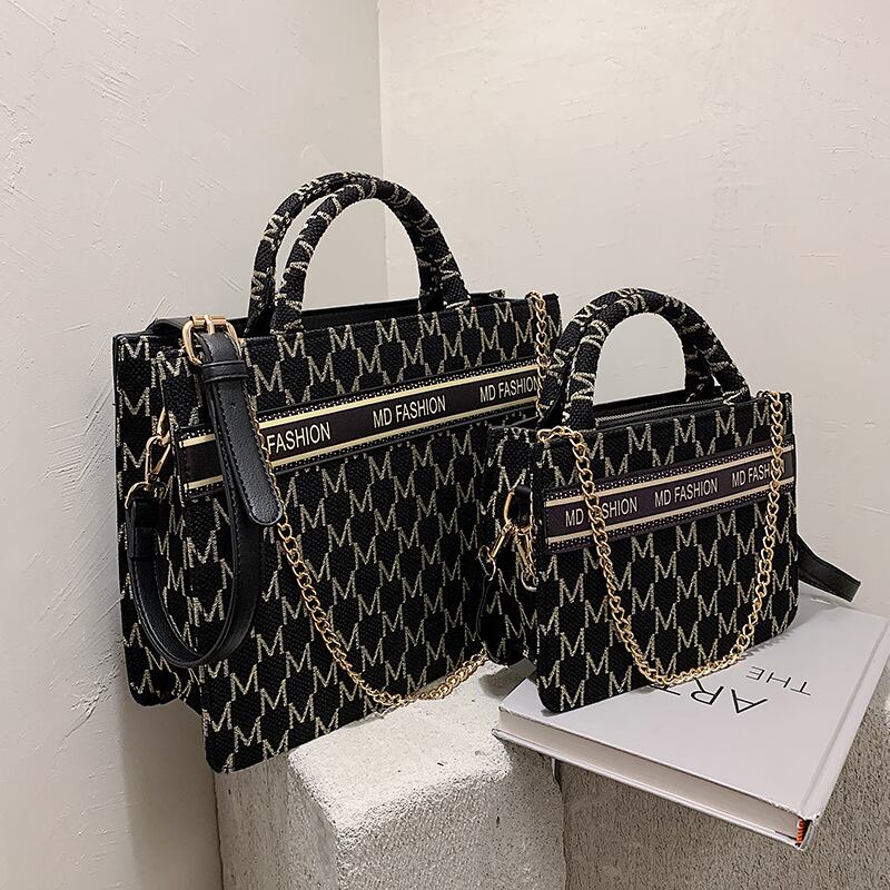 秋冬ビッグバッグレディース2020新しい流行のファッションネットレッド大容量ワンショルダーメッセンジャーバッグワイルドポータブルトートバッグ Tiancai_Wing_Bag90115559485