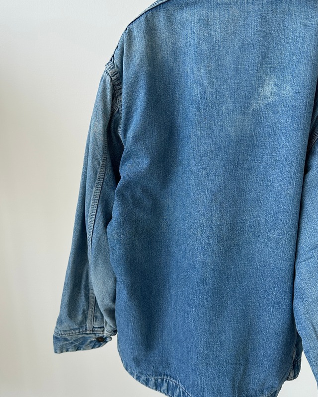 -Sears- Vintage 70s 38 Denim Coverall