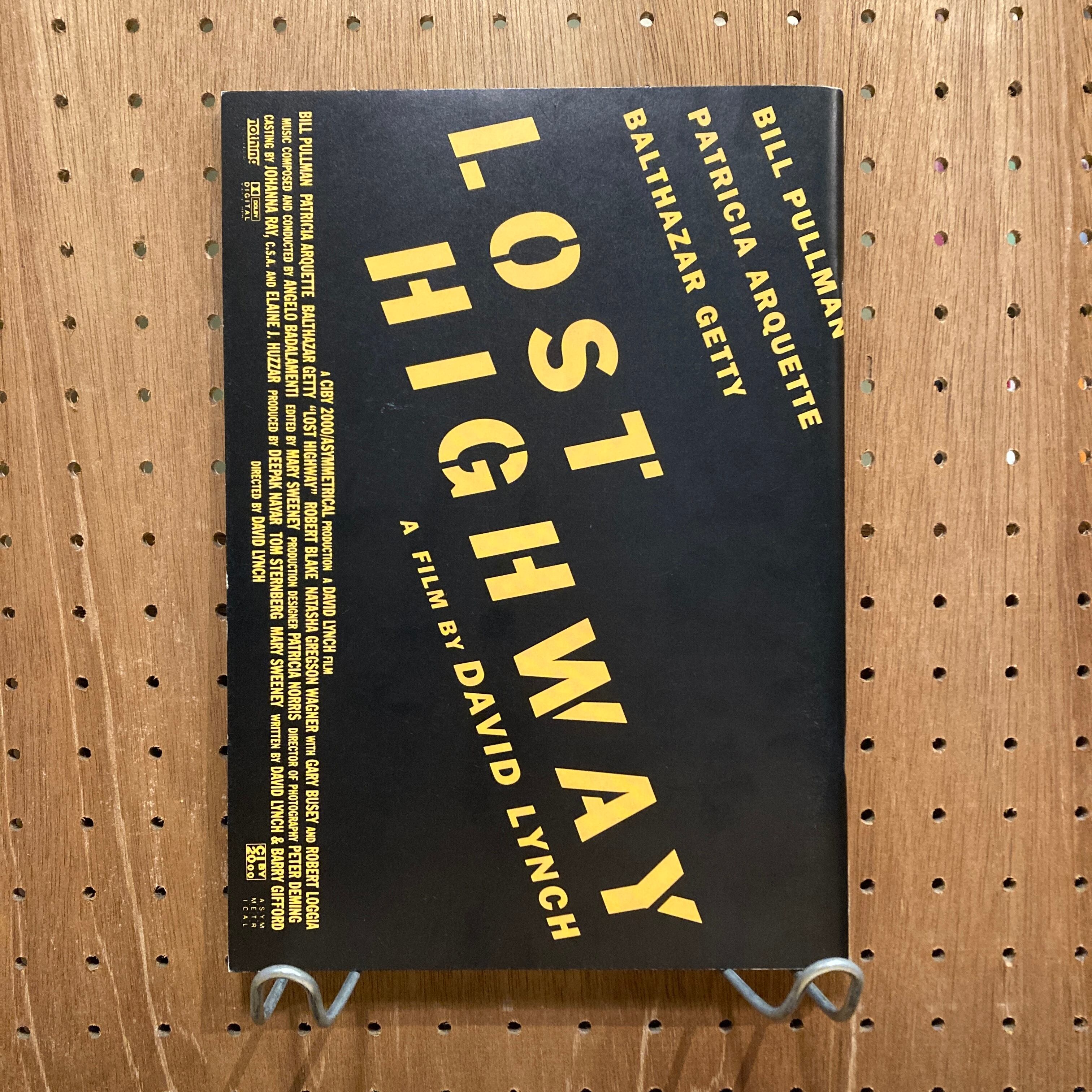 ロスト・ハイウェイ』監督 デヴィッド・リンチ パンフレット | 百年