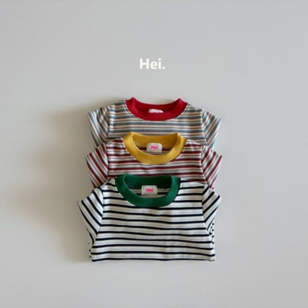《予約》Hei. ¨ color blocking single-breasted T