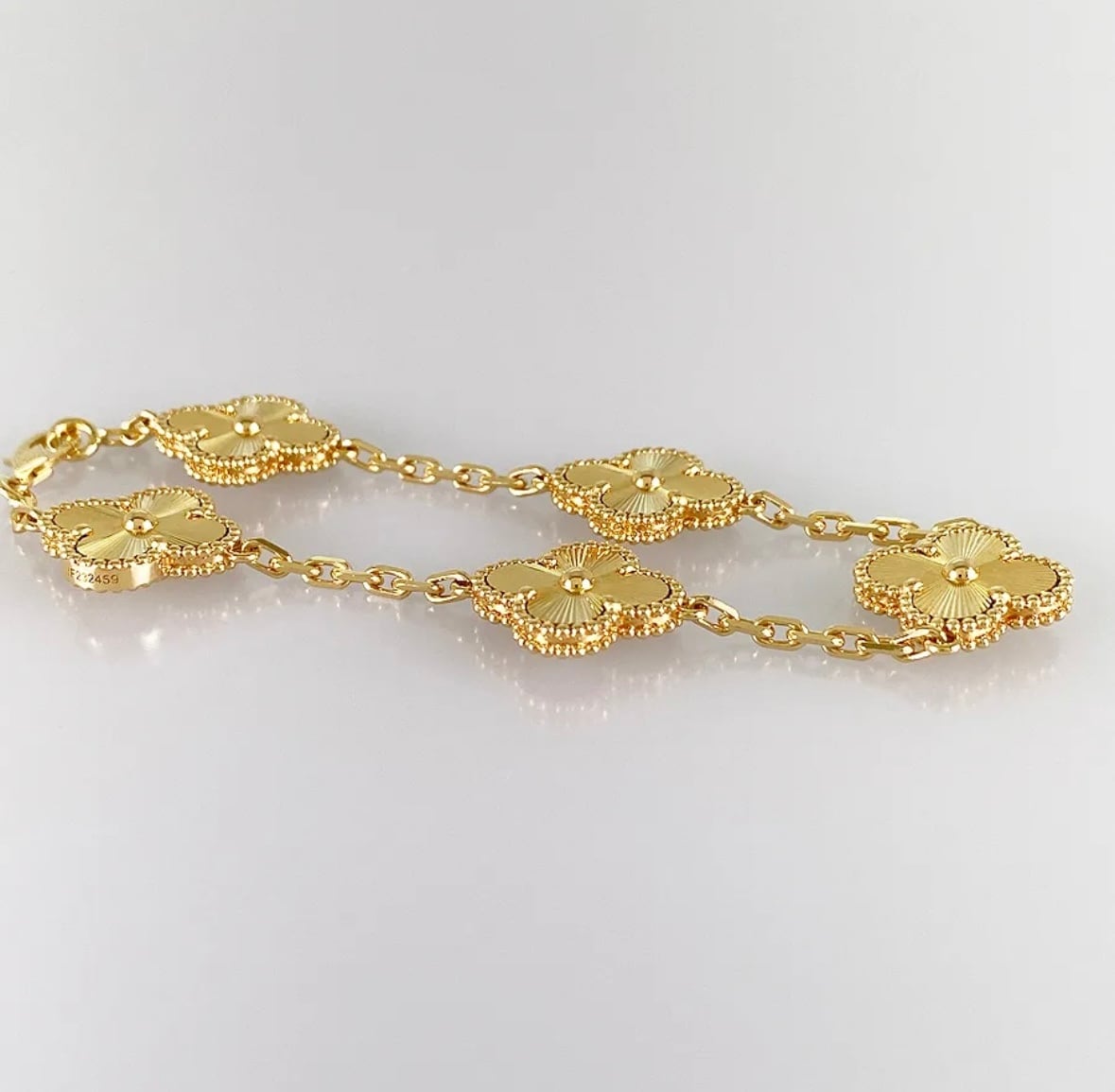 ギヨシェ 四つ葉 クローバー 5P ブレスレット | Pay ID