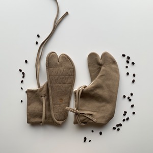 珈琲染 紐足袋【限定販売】