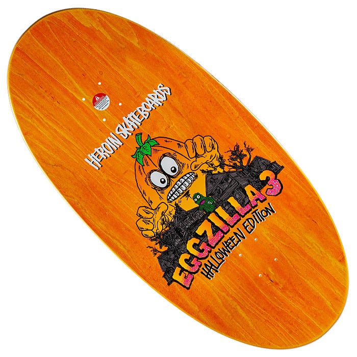 HEROIN ヘロイン デッキ スケボー EGGZILLA 3 14.0 inch スケート
