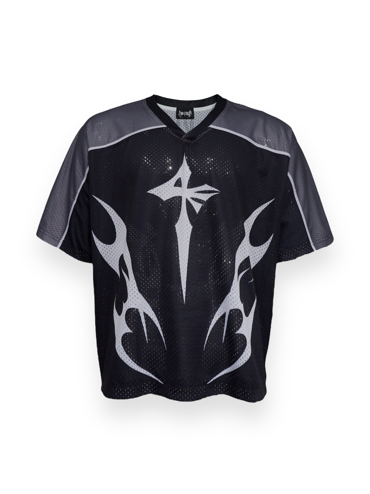 【LOVE KILLER】LK logo mesh football jersey