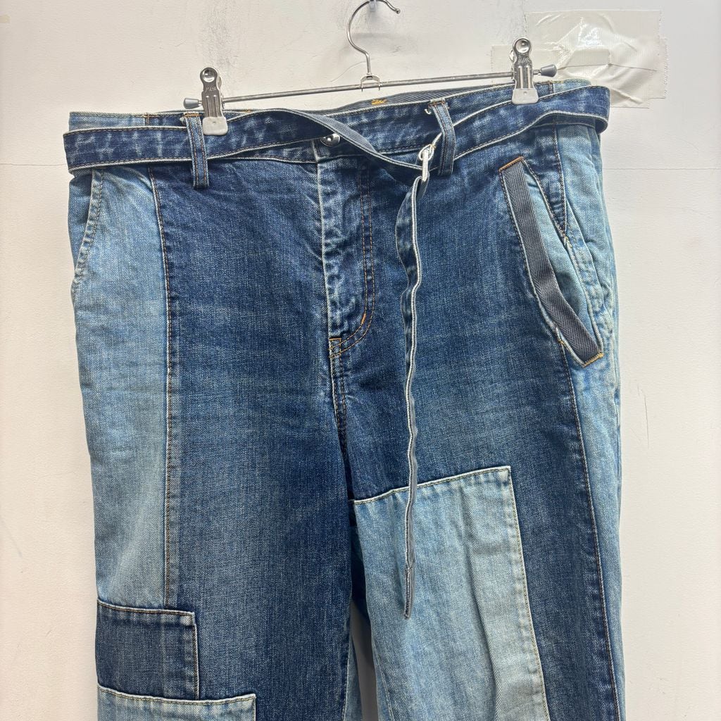 sacai サカイ 21SS Patch Work Denim Pants パッチワークデニムパンツ