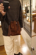 L-Levan suede dark brown