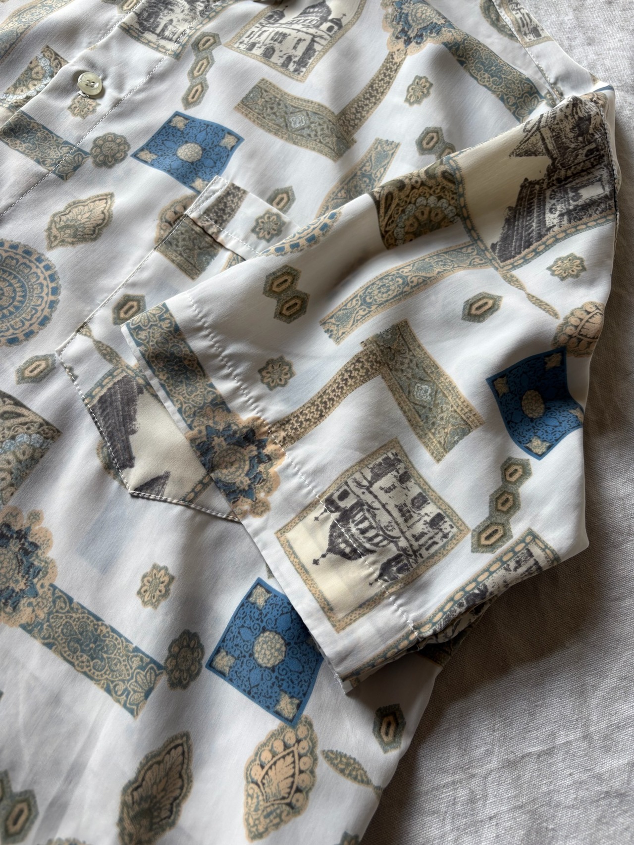 Palace-patterned shirt