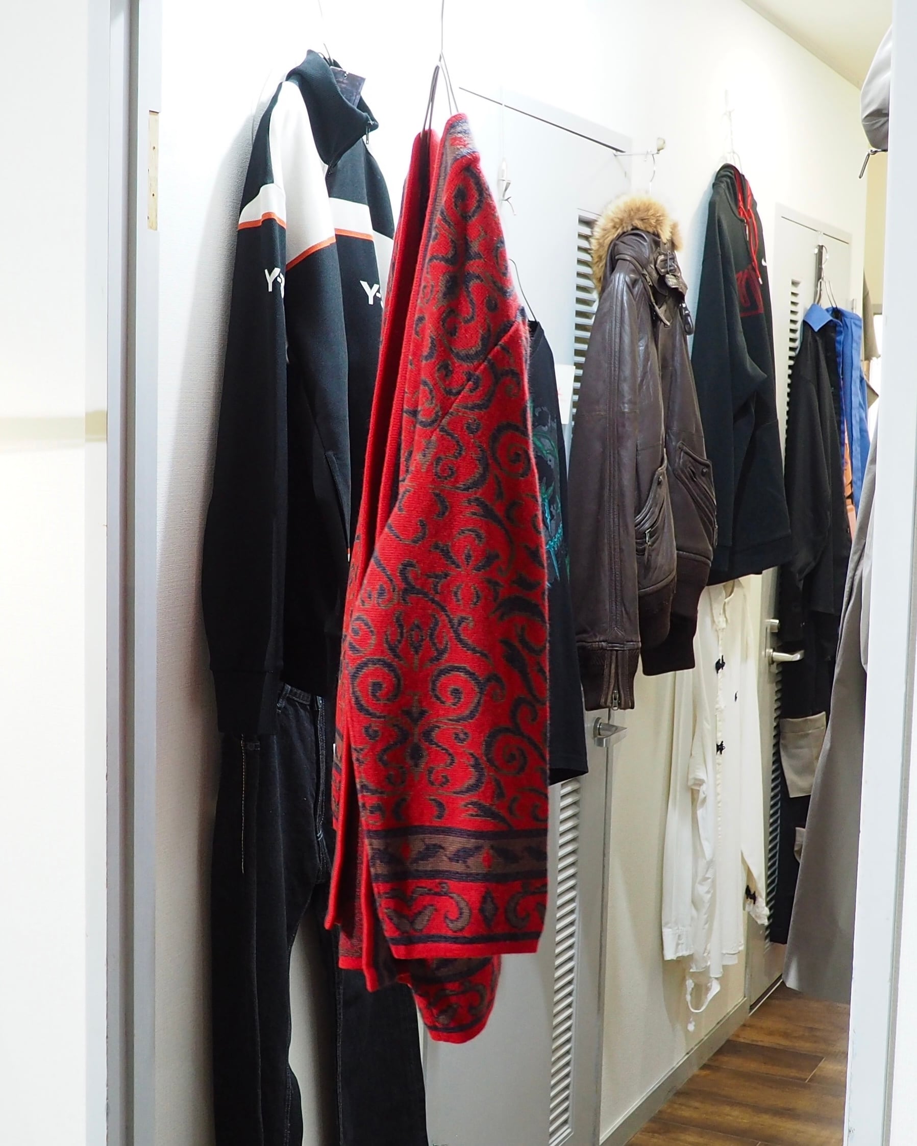 1990s Beautiful Oriental pattern vintage knit cardigan