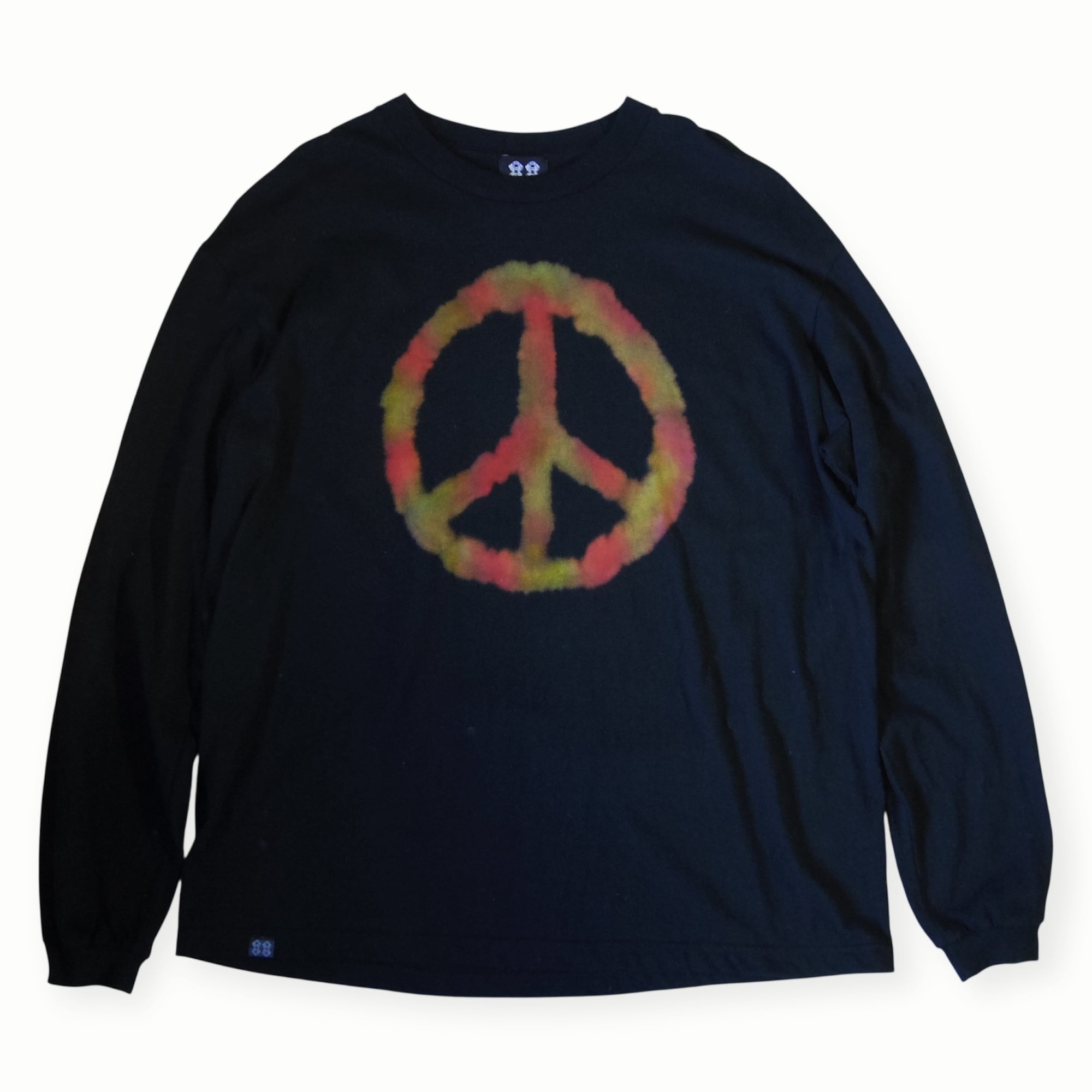 “PEACE” 抜染-nukizome- TIE DYE BIG L/S T-SHIRT Mサイズ