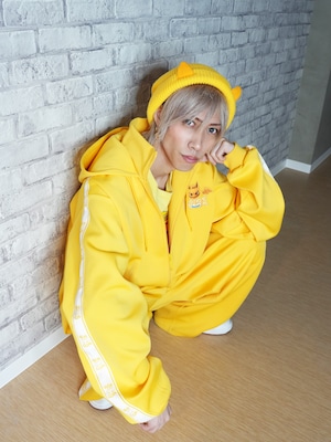 ジャージトップ　イエロー