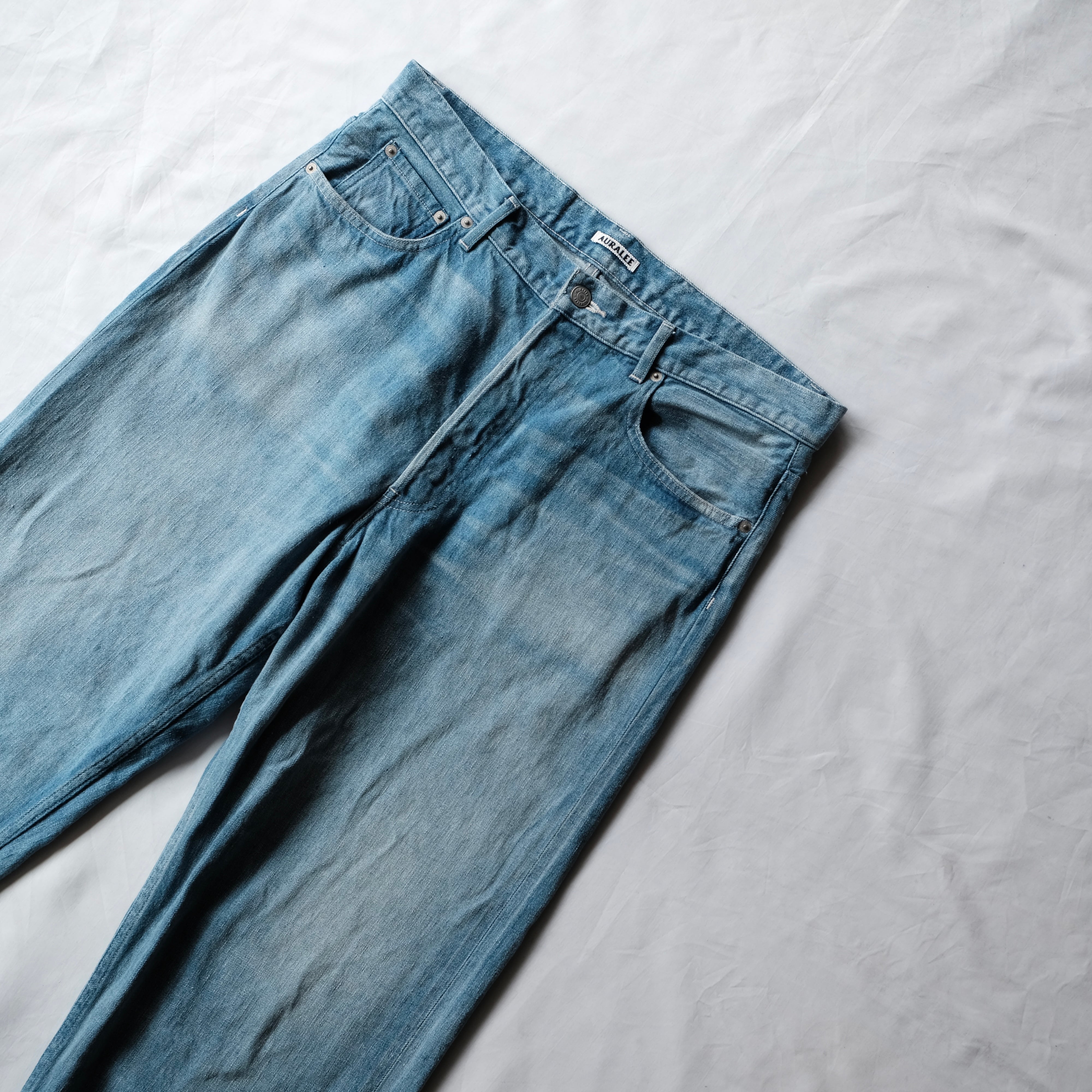 25SS SELVEDGE FADED LIGHT DENIM サイズ3 AURALEE SELVEDGE FADED LIGHT DENIM BLOUSON – Chum!