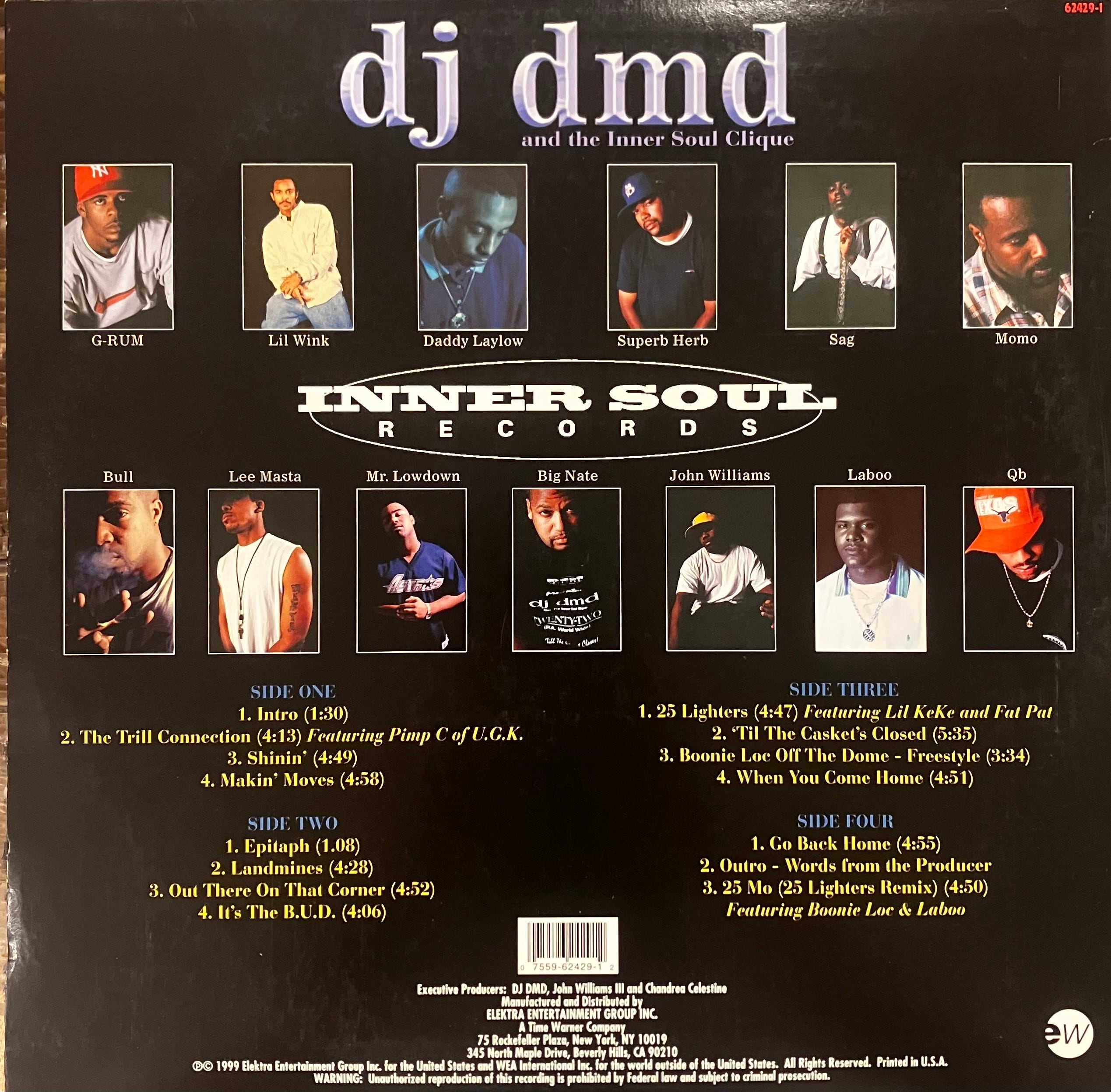 used LP】DJ DMD And The Inner Soul Clique – Twenty-Two: P.A. World