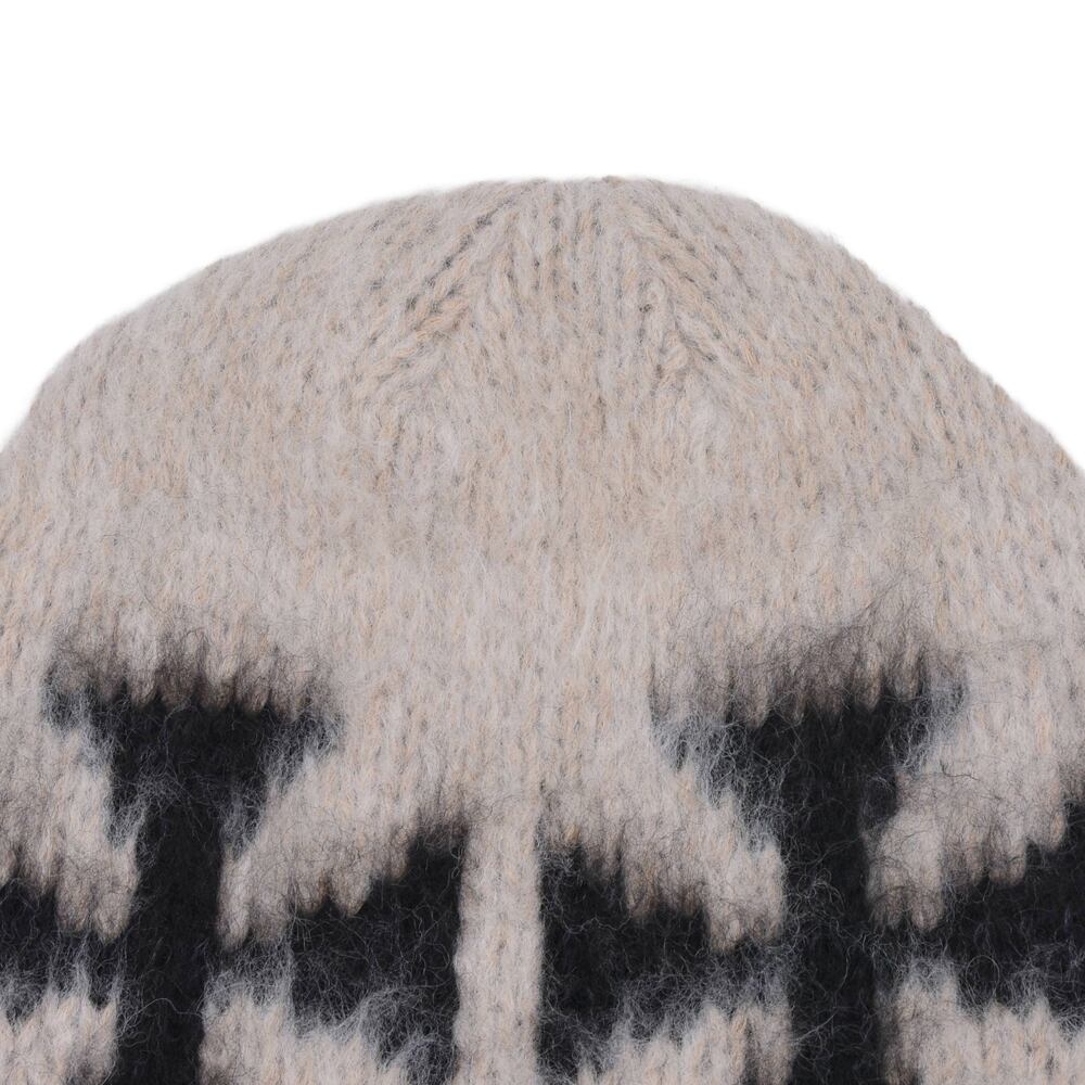 ASKYURSELF】BRUSHED CROSS BEANIE | AYIN