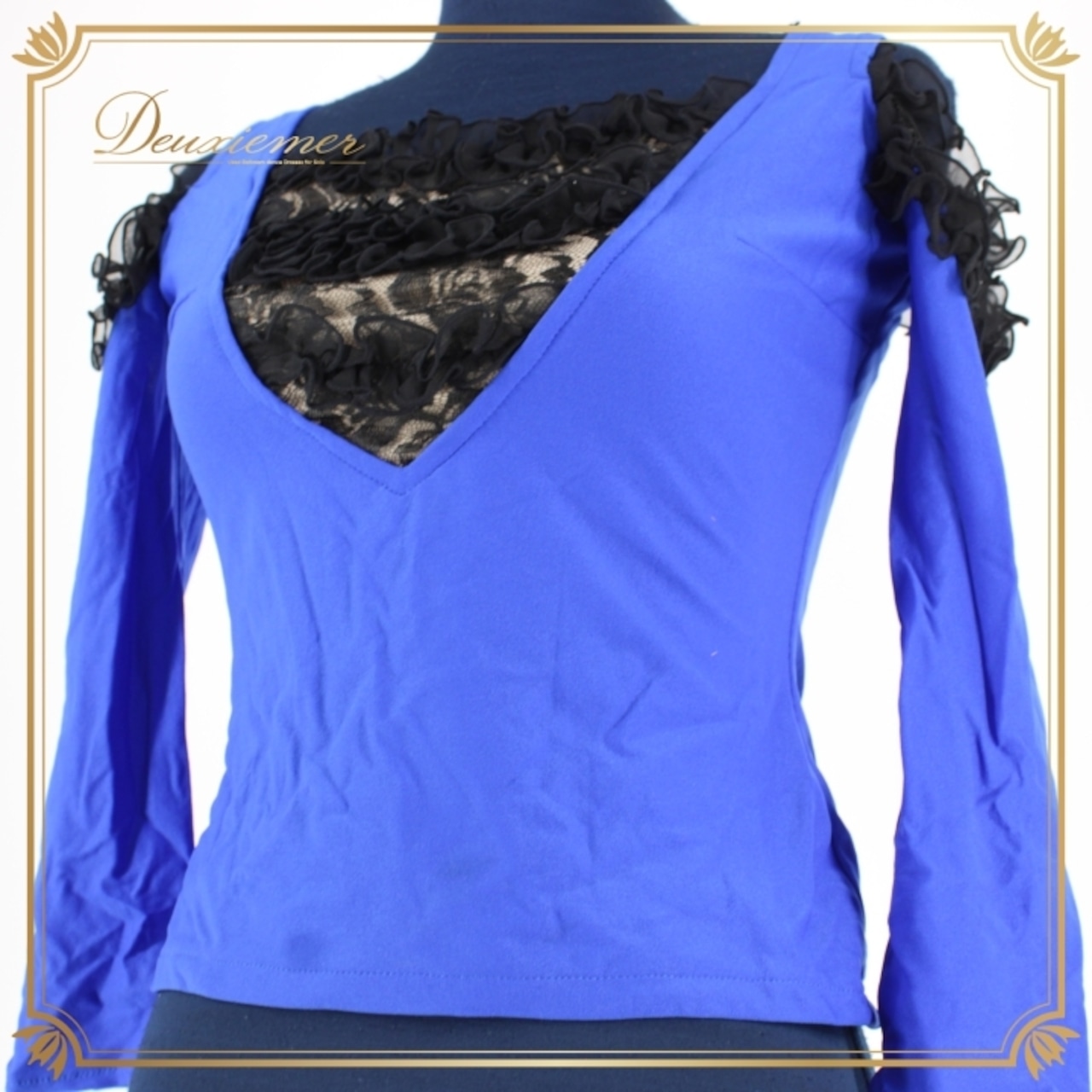 社交ダンス 衣装 スタンダード トップス レッスンウェア レディース オールシーズン 青 黒 Scarlet スカーレット ブラック系 ブルー系 長袖 フォーマル ダンスウェア おしゃれ 着痩せ スタイリッシュ エレガント 日常着 パーティー コスチューム ヴィンテージ スポーティー 伸縮性あり 着心地良い ファッション トレーニング用 発表会 女性用 かわいい プレゼント