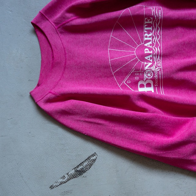 "Bonaparte Iowa" '80s vintage souvenir sweat