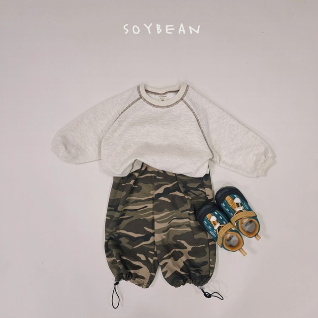 《送料無料》予約:ビビッドライントレーナー【soybean】※ジュニアサイズ