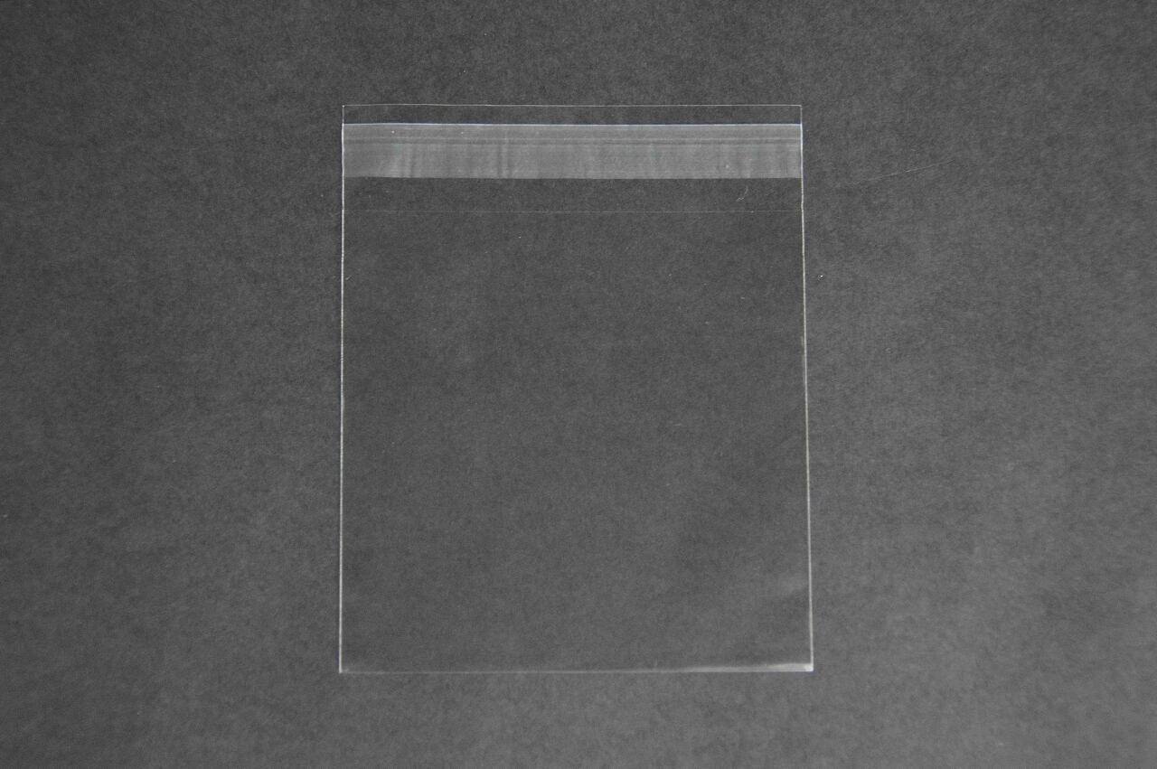 雑貨小分け包装・部品、資料整理(OPP袋 OPP袋 雑貨袋 テープ付き)横125×縦125+フタ30mm 30μ(0.03mm)【1,000枚】