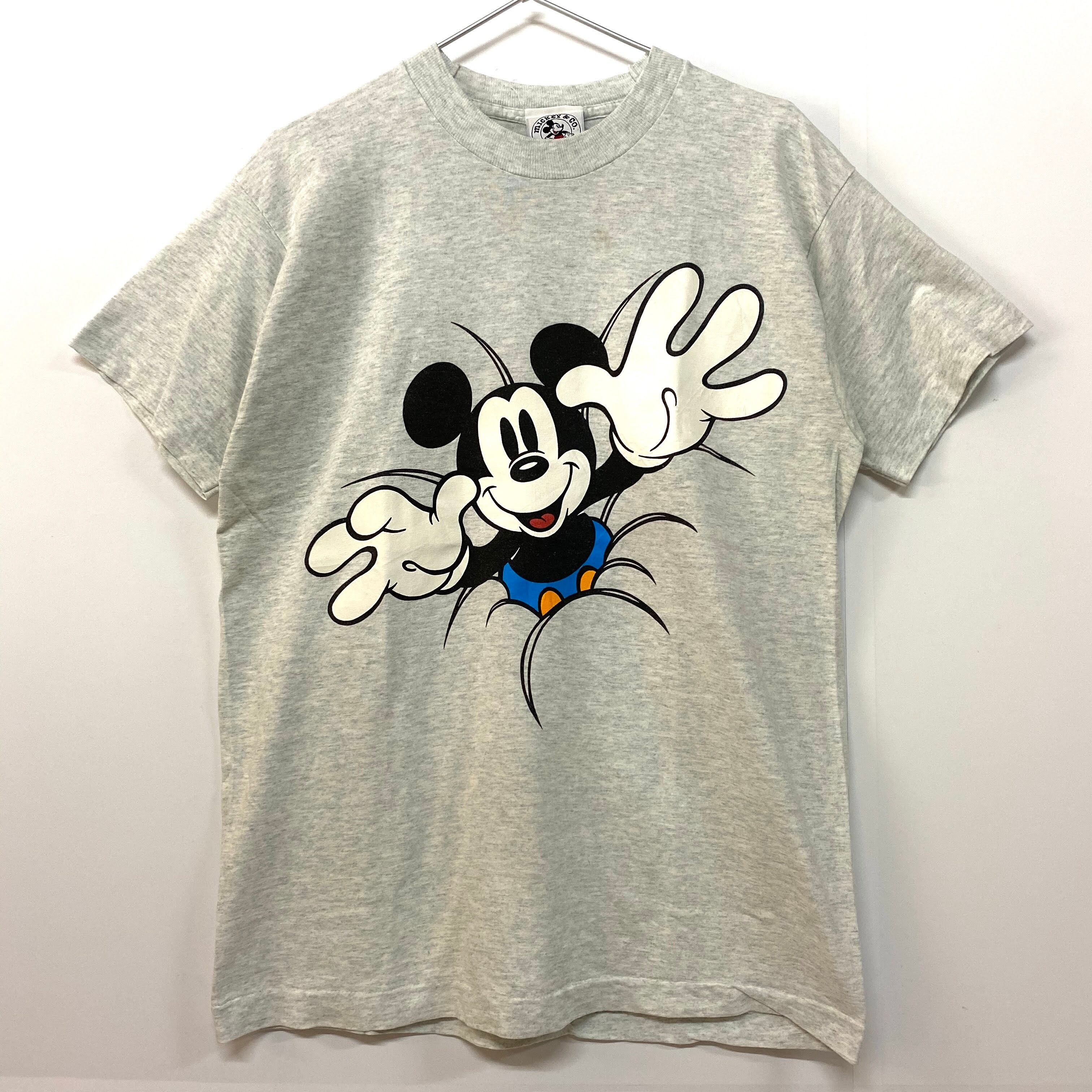 90年代 MICKEY ＆ CO. Disney ディズニー ミッキーマウス プリントT
