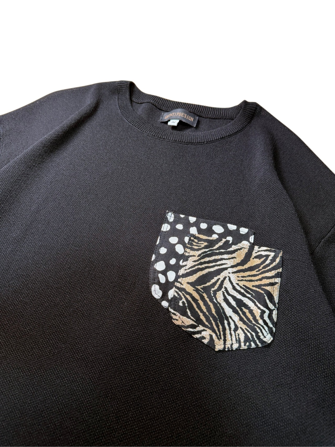 Layered Pocket Knit