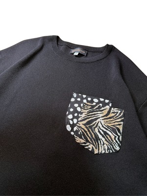 Layered Pocket Knit