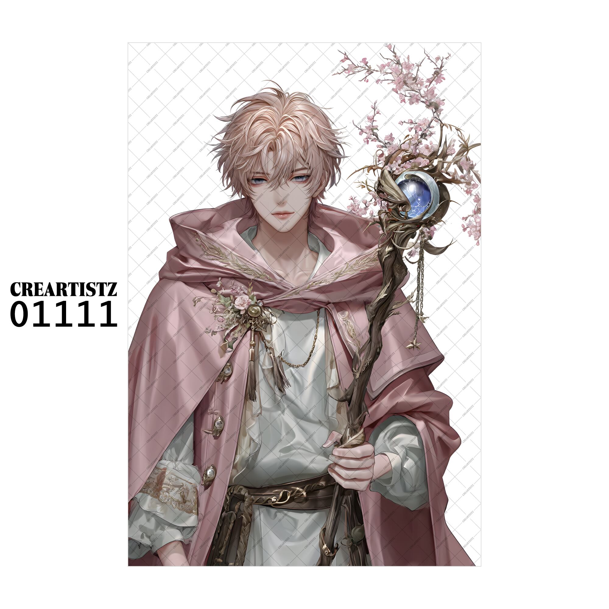 01111 ボーイ クール オリジナル ペーパー/ステッカー 4枚セット CREARTISTZ