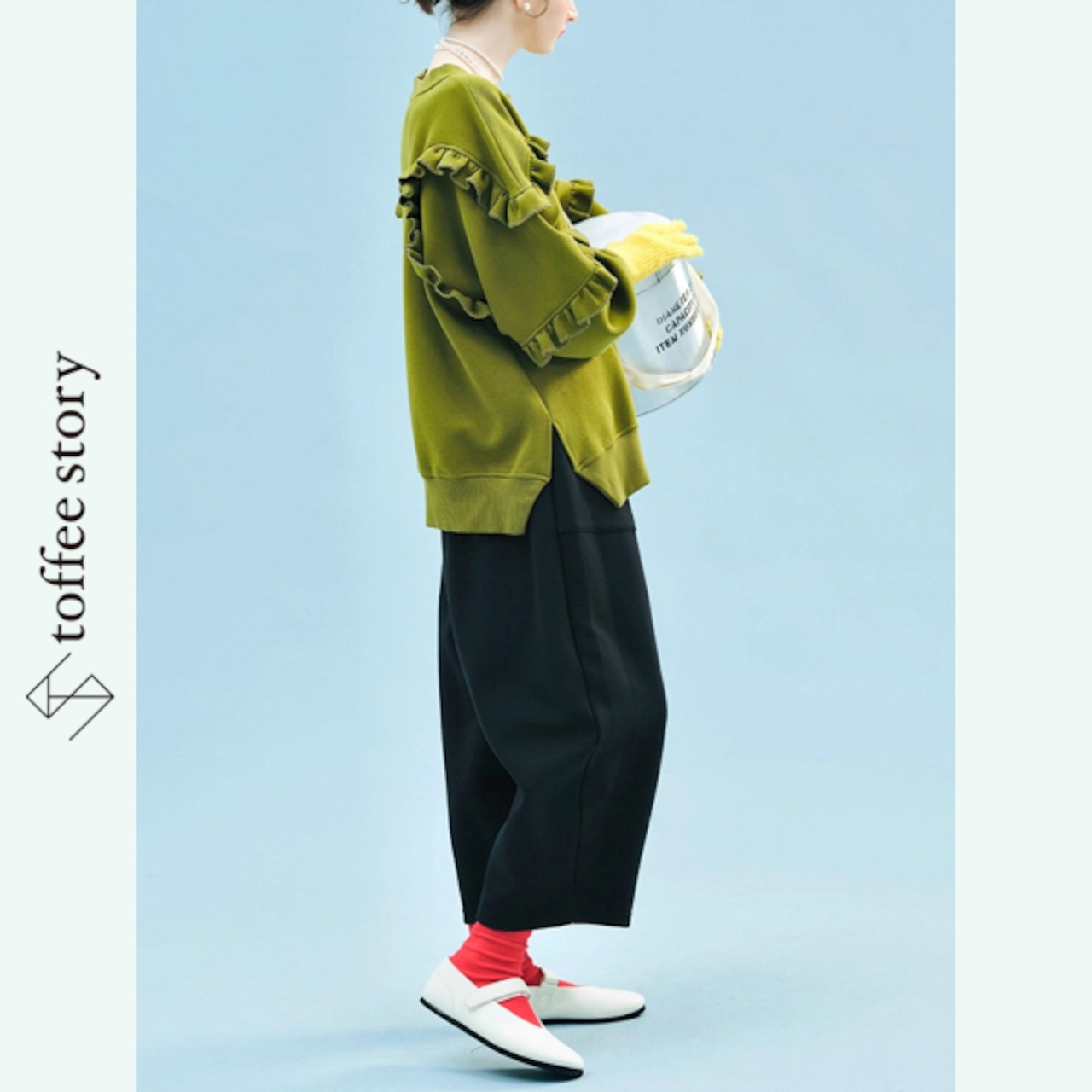 【2olor】フリル・イン・モーショントップス《i0780》