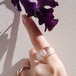 RING || 【通常商品】 ROUND SHAPED CLEAR RING (DROP PEARL) || 1 RING || CLEAR || FBC001