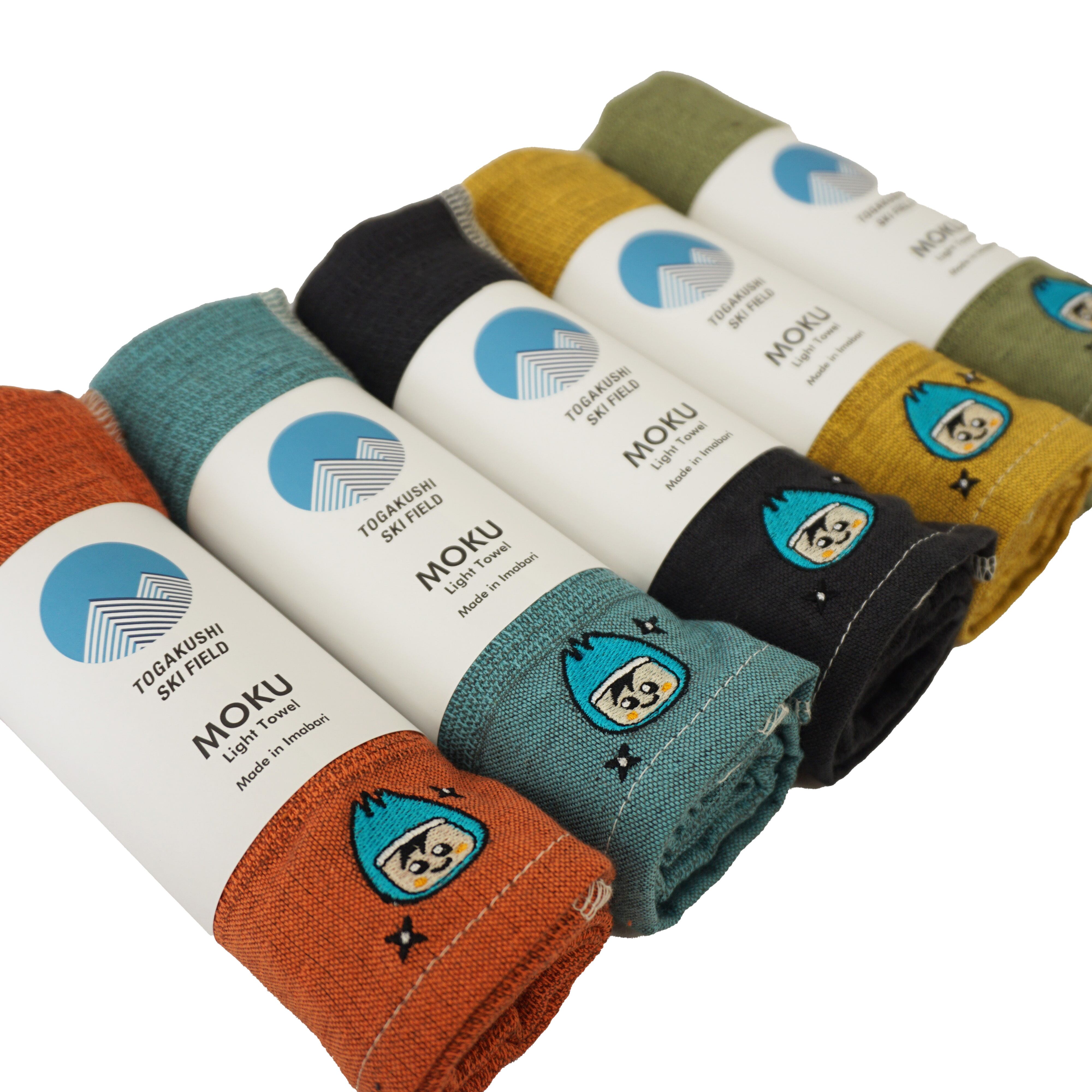 アウトドアタオルMOKU Mサイズ とがっきー刺繍 | 戸隠オンライン