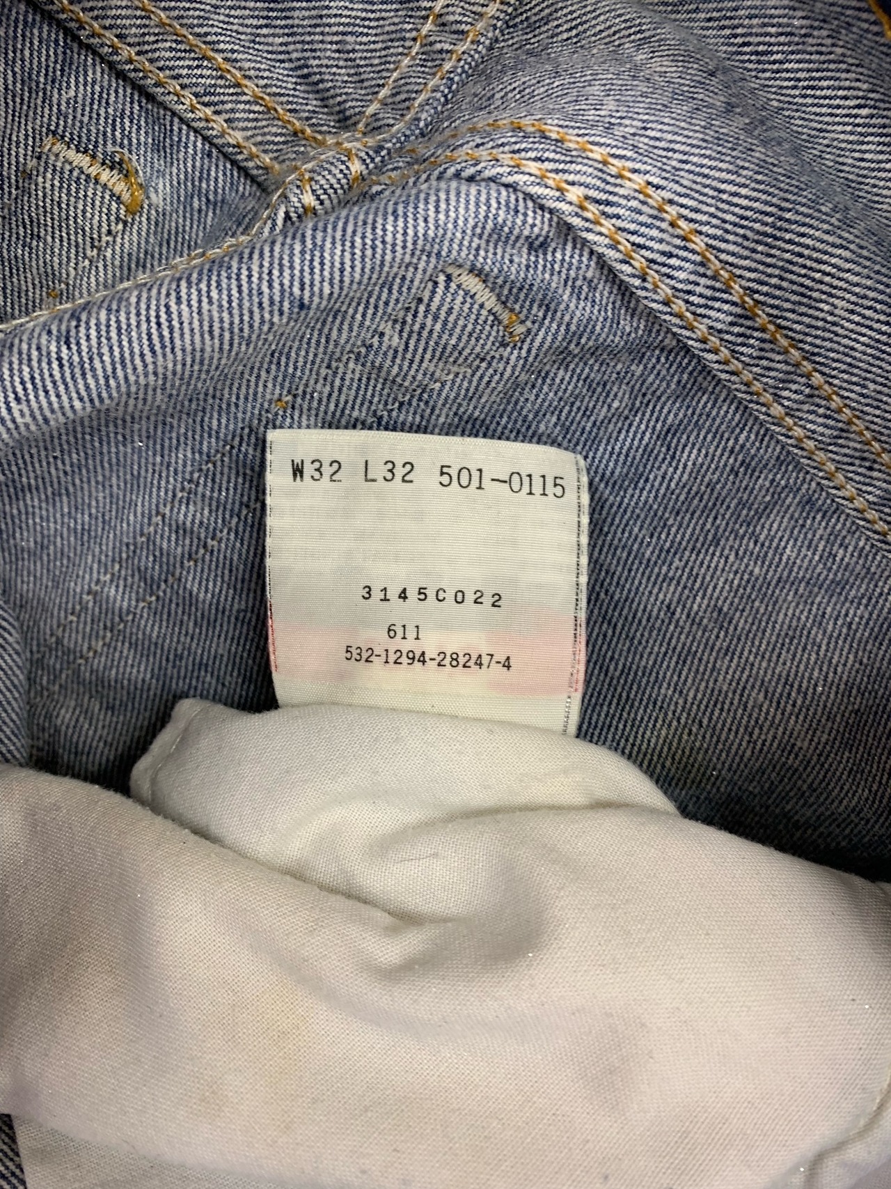 039     リーバイスLevi's 501古着USA製1994年製造 #古着Levi’s501 #ビンテージデニム #copri