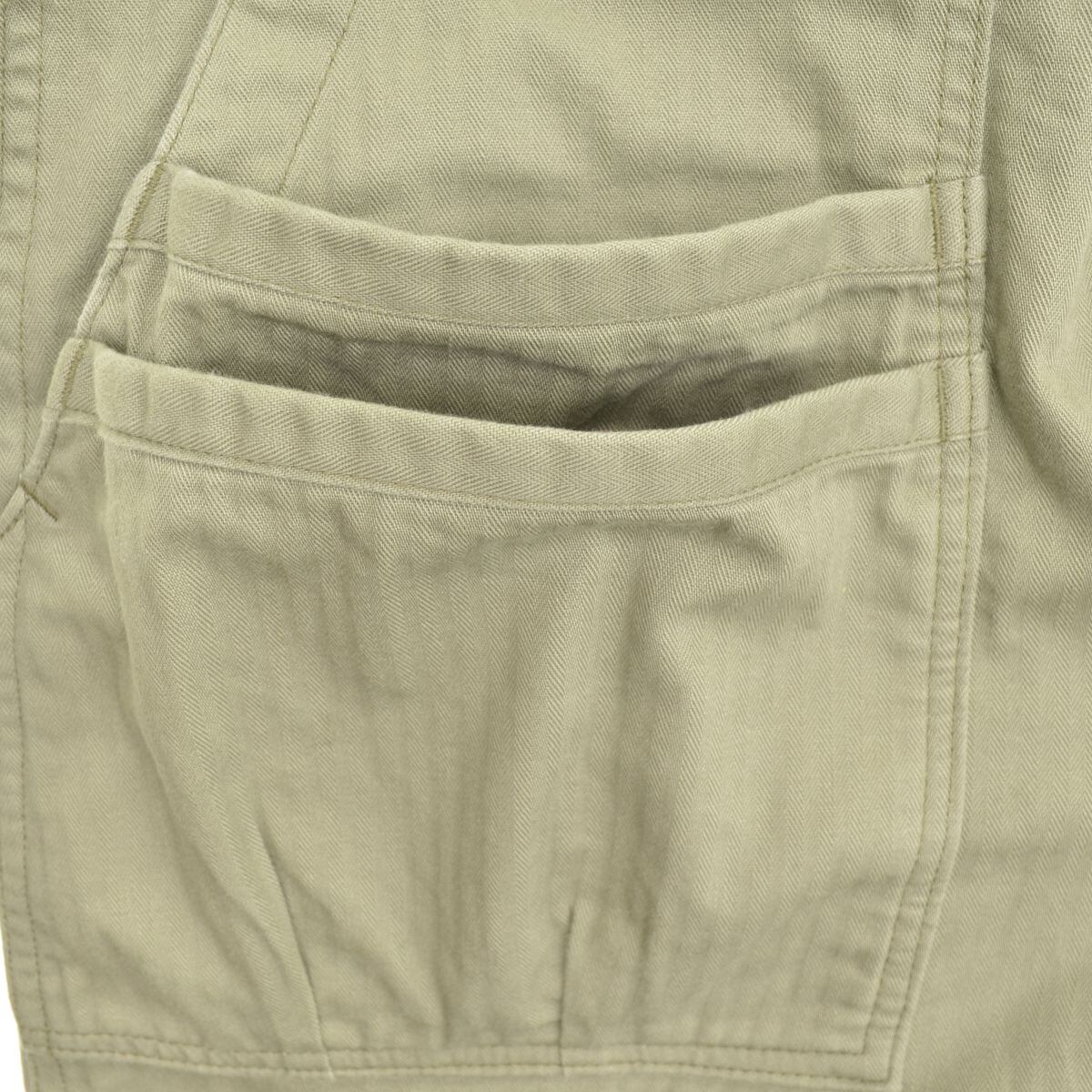 SASSAFRAS / ササフラス SF-221909 Overgrown Fatigue Pants (Herringbone) オーバーグラウン  ファティーグパンツ | カンフル京都裏寺店 powered by BASE