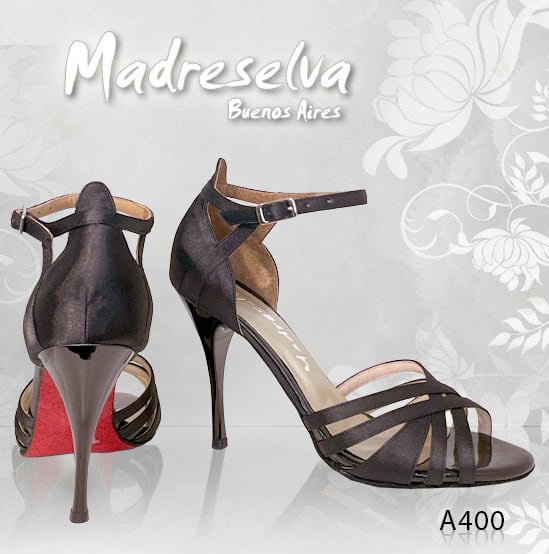 ZAPATOS DE Madreselva 黒サテン サイズ37 | latinaonline 株式会社 