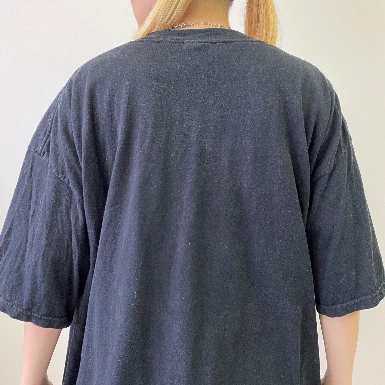ビッグサイズ YAZBEK ビッグプリント スカル Tシャツ メンズ2XL 古着 