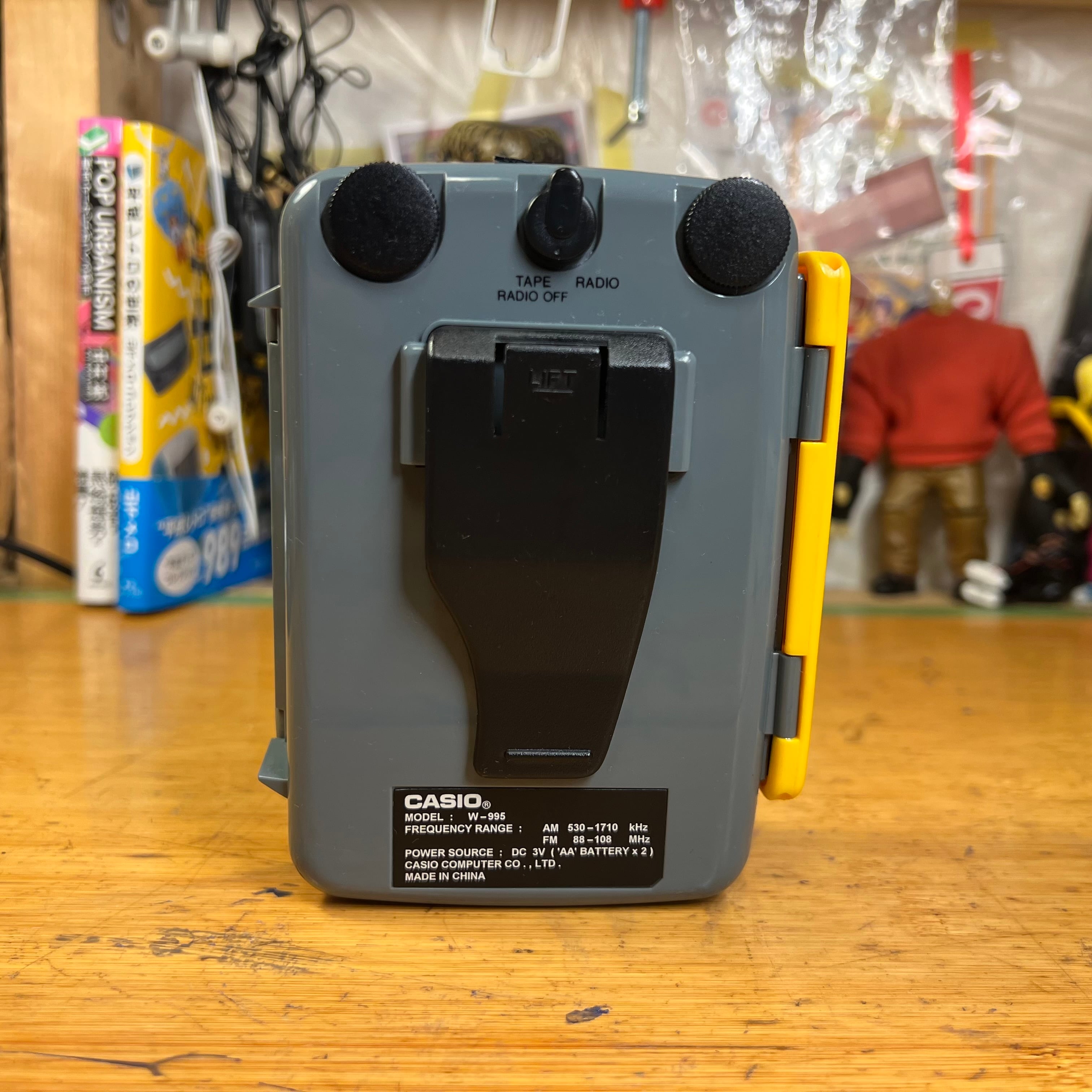 メンテ済可動品]CASIO SPORTS GEARカセットプレーヤー W-995 | stability