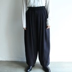 TENNE HANDCRAFTED MODERN 【 womens 】Waist rib knit 3tuck wide pants