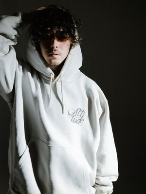 "ATTITUDE" 12.4oz Parka (White)