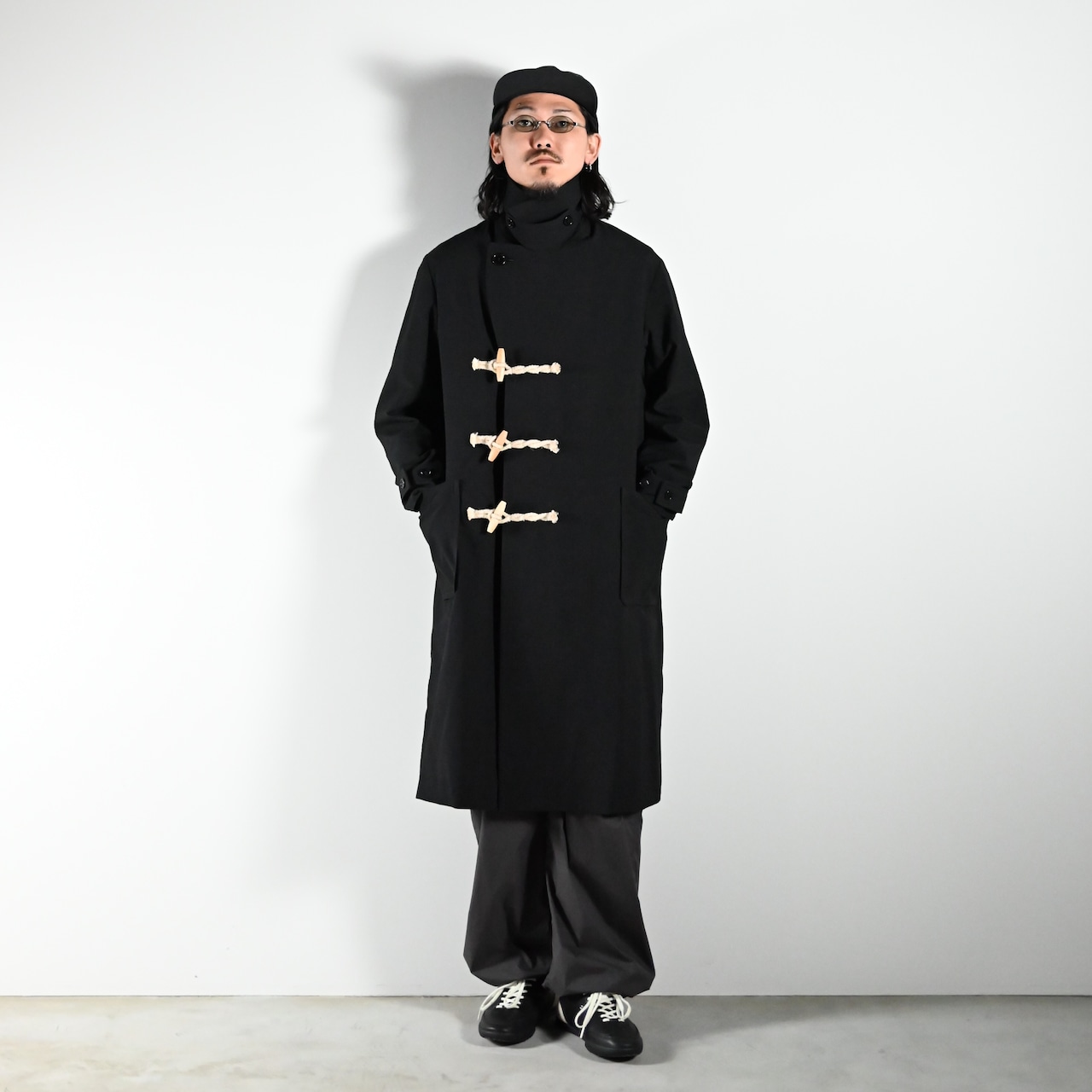 product twelve / High Count Wool Ripstop Duffle Coat コーディネート2