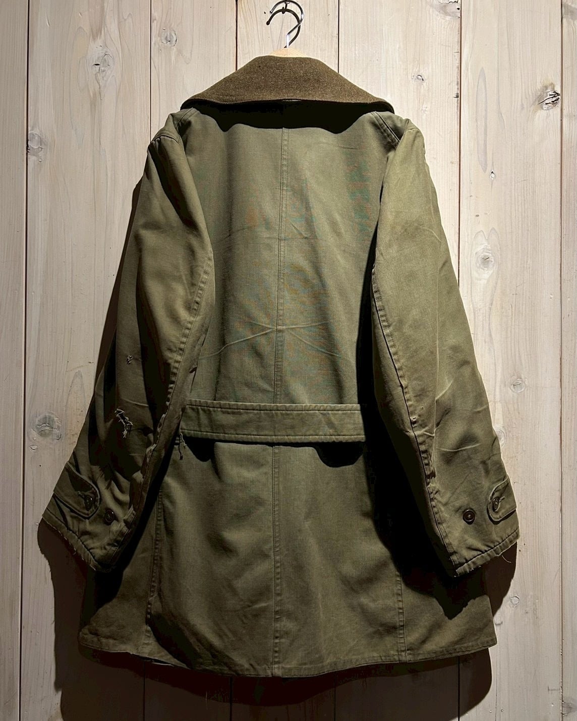 a.k.a.C.a.k.a vintage】40's Vintage U.S. Army M-38 Mackinaw Coat