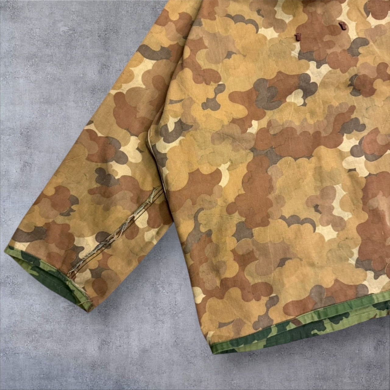 60's~ KAMO Mitchell Camo Pattern Reversible Jacket | spike osu
