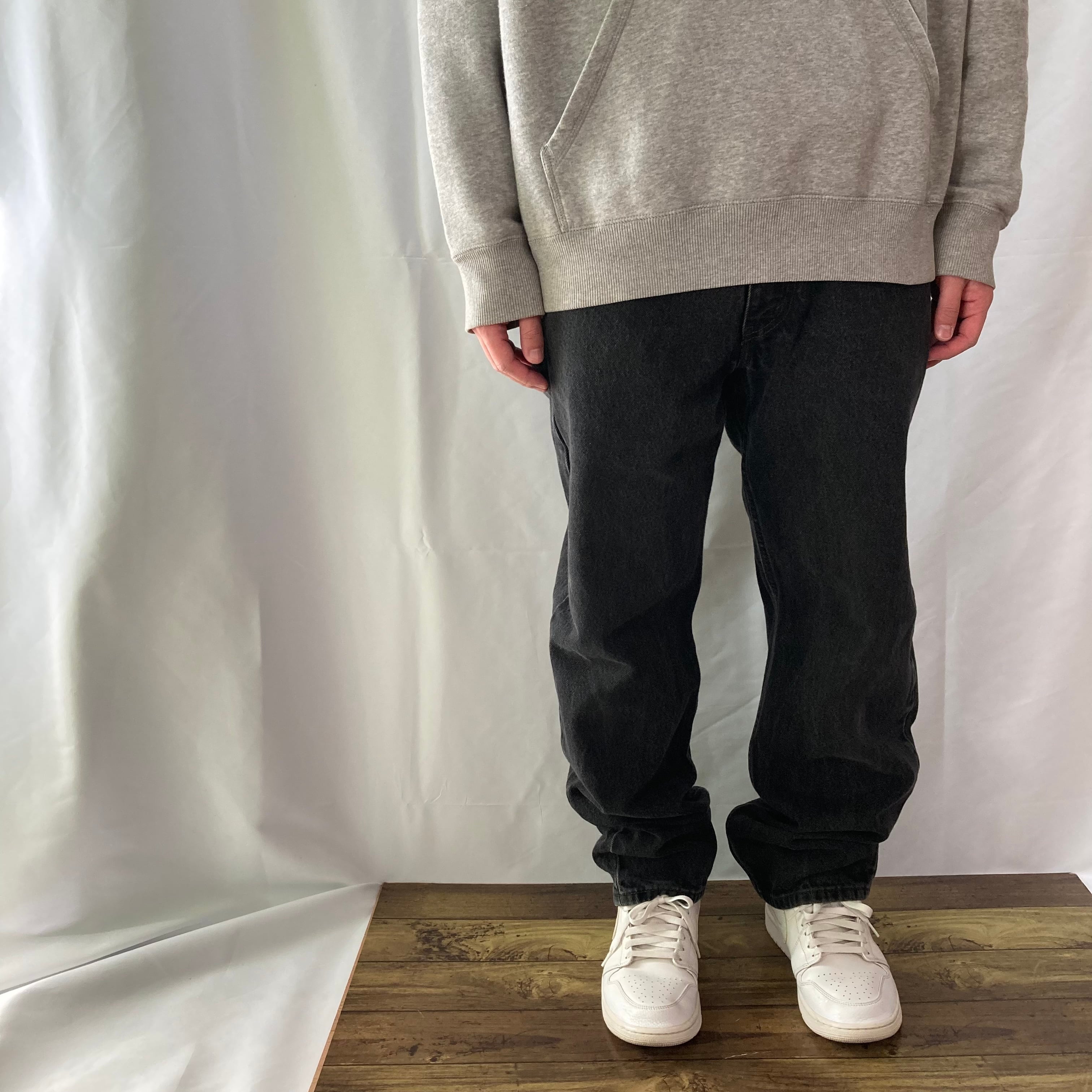 Levi's 550】W34×L32 Denim Jeans リーバイス 550 ブラックデニム