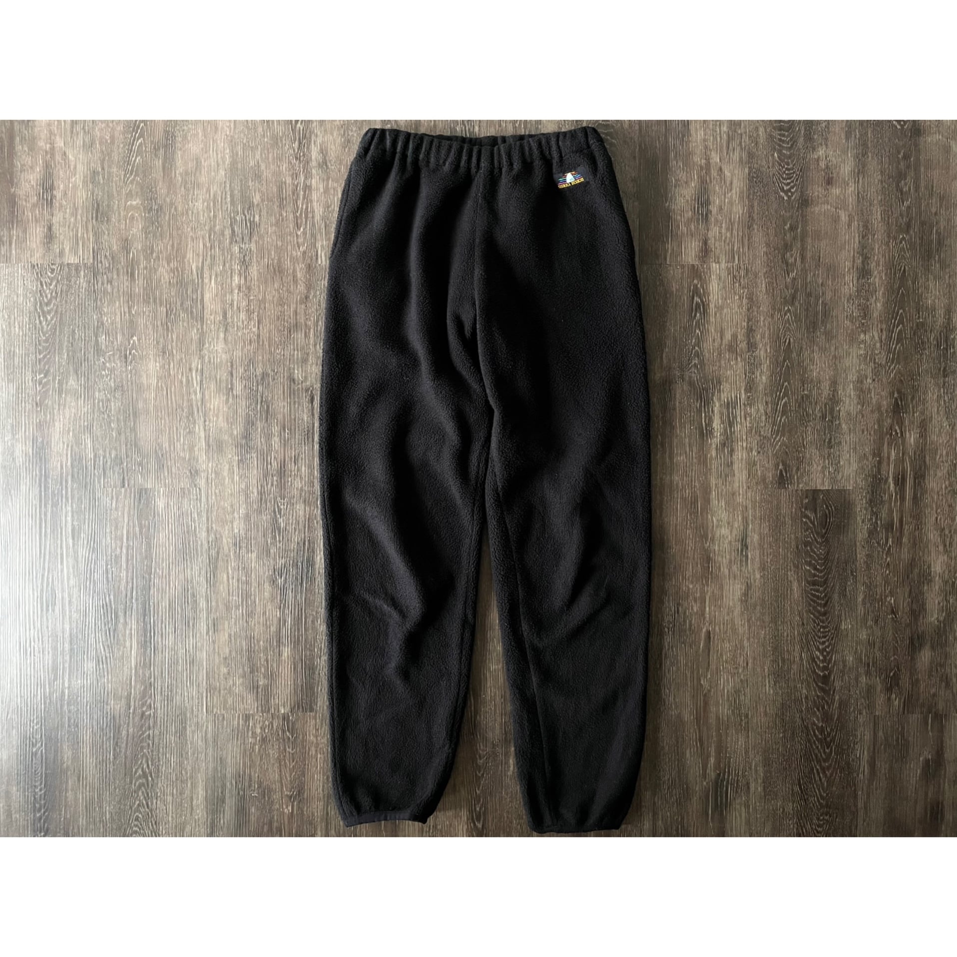 sierra designs fleece pants black made in USA シエラデザイン