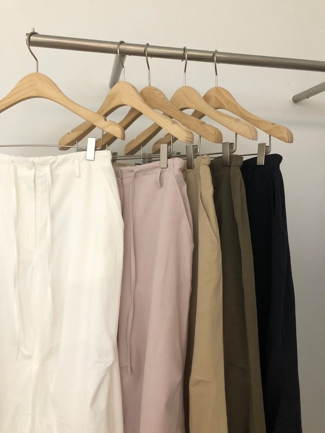 (予約) forest / Roco parachute pants 5color