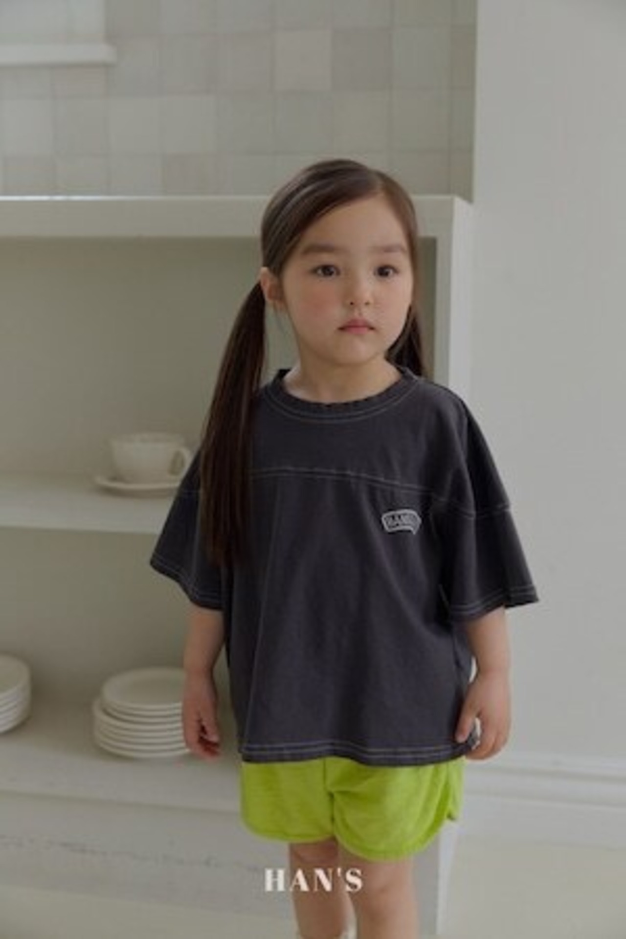 【取寄/韓国直送】Hans 26/SM ラグビーTシャツ|夏服|韓国子供服