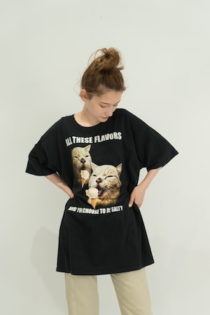 ◼︎00s CATS eats ice-cream T-shirts from U.S.A.◼︎