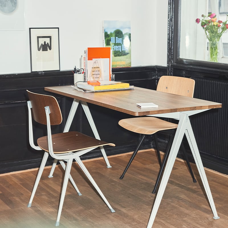 RESULT CHAIR Beige Frame / Oak Water Lacquer［ HAY ］ | REAL Style
