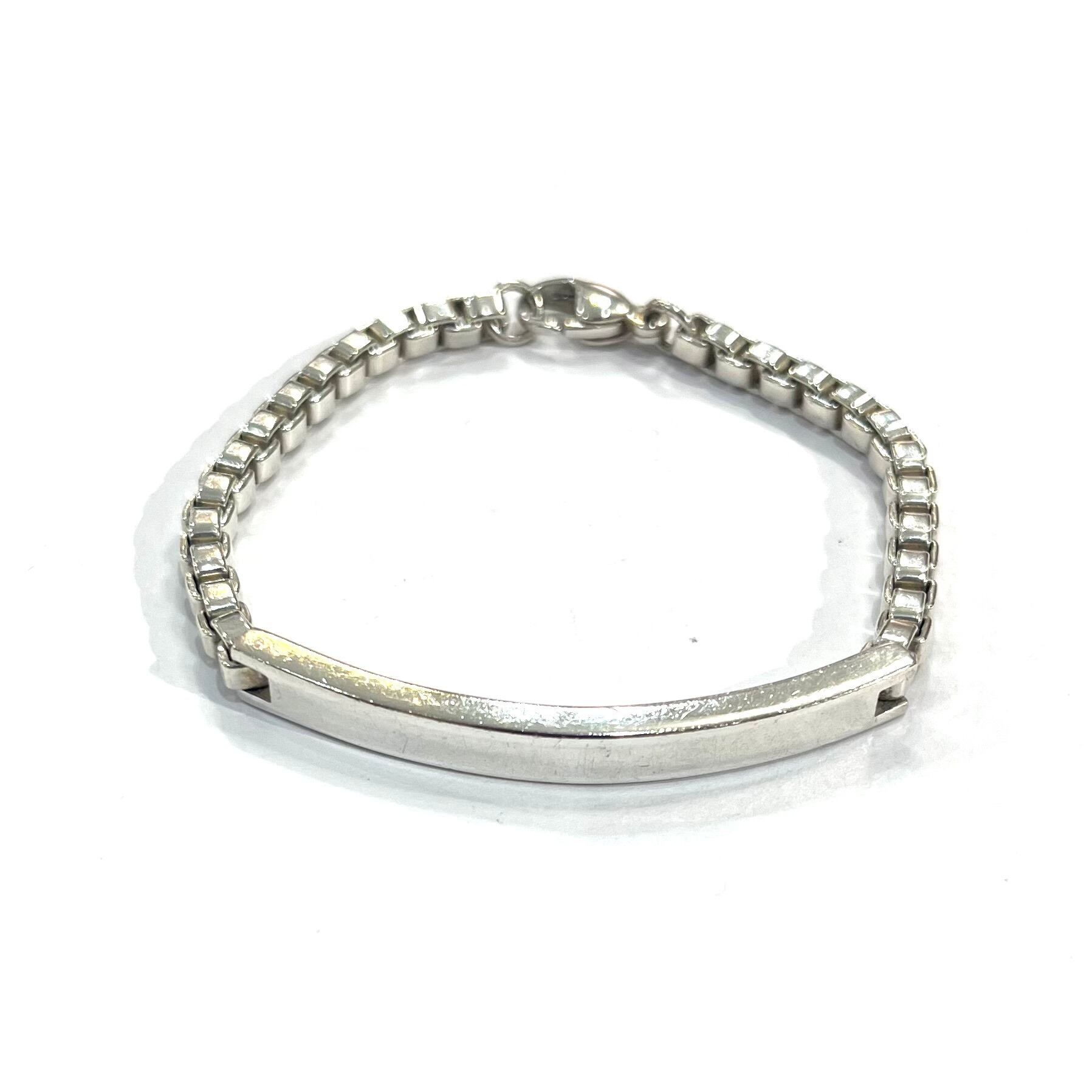 TIFFANY&CO.】2836 名作。ティファニー ID ベネチアンチェーン