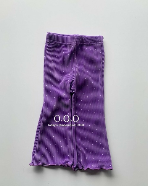 《予約10％OFF 》Aurora pants・OOO